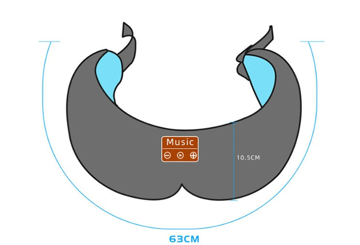 Sleep Soundly: Bluetooth Eye Mask with Built-In Headphones